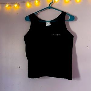 Black Champion TankTop